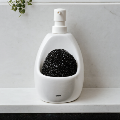 Dispensador de cozinha c/esfregão