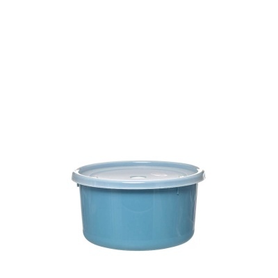 Caixa hermética redonda (MED/AZUL)