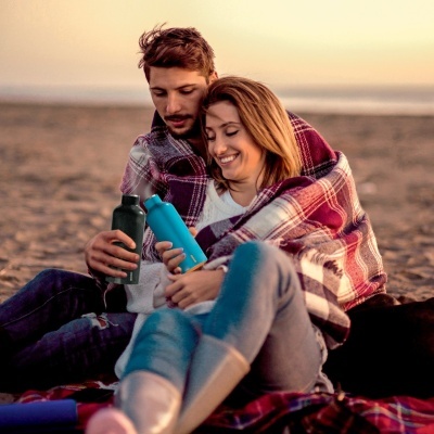 Garrafa térmica 500ml (PRETO)