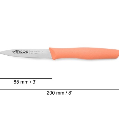 Faca para frutas e legumes 85mm (CORAL)