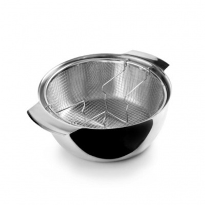 Fritadeira com asas e cesto