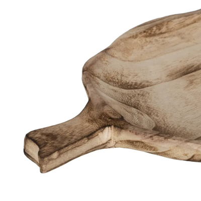 Bandeja decorativa madeira