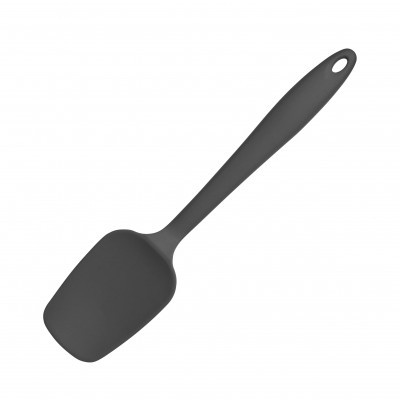 Espátula colher silicone (PRETO)