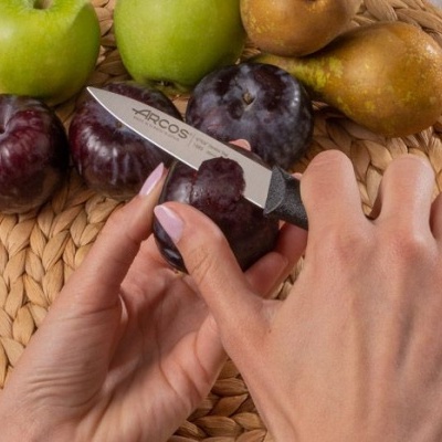 Faca para frutas e legumes 85mm (PRETO)
