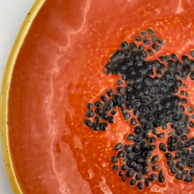 Prato sobremesa Papaia