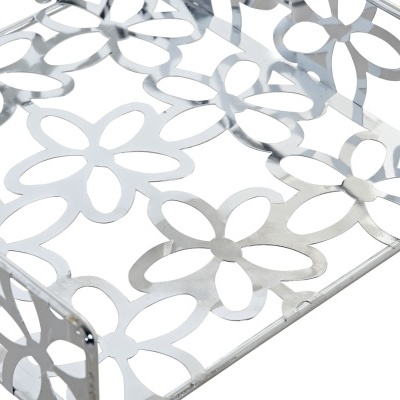 Suporte guardanapos cromado