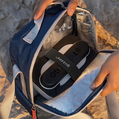 Bolsa tiracolo térmica (AZUL)