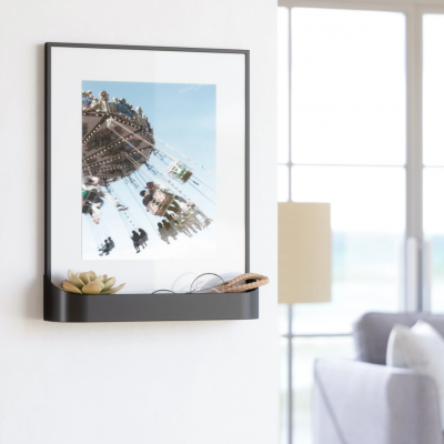 Moldura c/ prateleira (Preta)