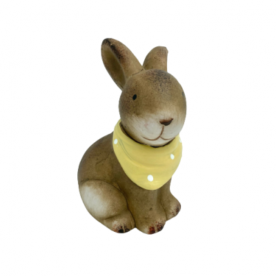 Coelho decorativo (AMARELO)