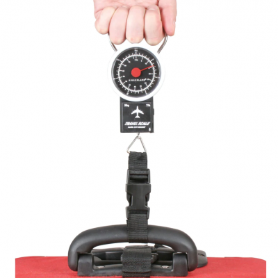 Balança + metro para bagagem