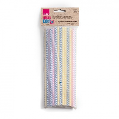 Conj. 48 palhinhas de papel