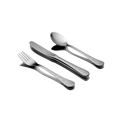 Talher de criança desenho lua e estrelas