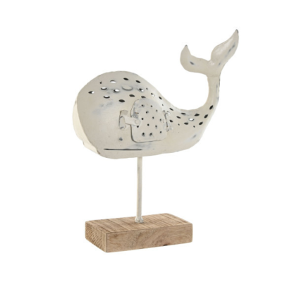 Decoração baleia 35cm