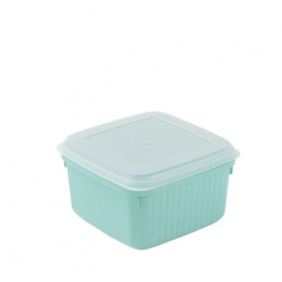 Caixa hermética quadrada (MED/VERDE)