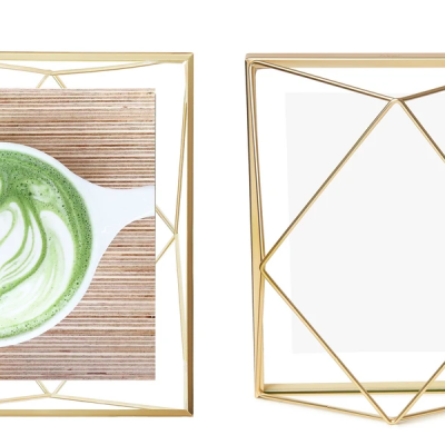 Moldura 13x18cm prisma (DOURADO)