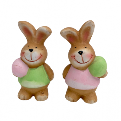 Coelho terra cota (2 CORES DISPONÍVEIS)