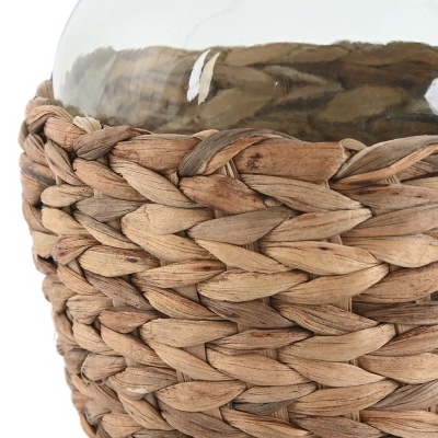 Jarra vidro e fibra 25,5cm