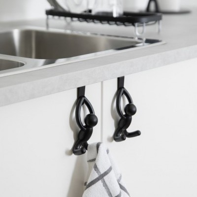 2 Cabides triplo gancho (PRETO)