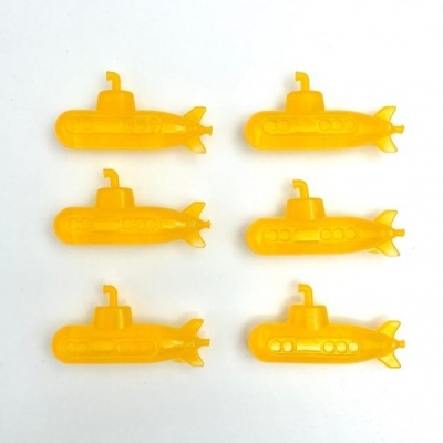 Conj. 6 refrigeradores de bebida "Yellow Submarine"