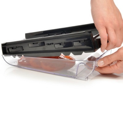 Mandolina c/recipiente + 5 lâminas