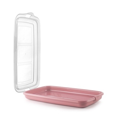Recipiente especial queijo/fiambre/embutidos (ROSA)