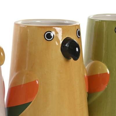 Jarra pássaro cerâmica