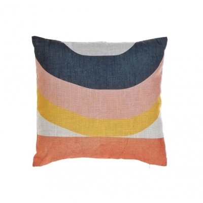 Almofada abstrata colorida
