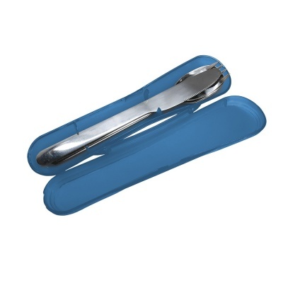 Talheres + estojo portátil