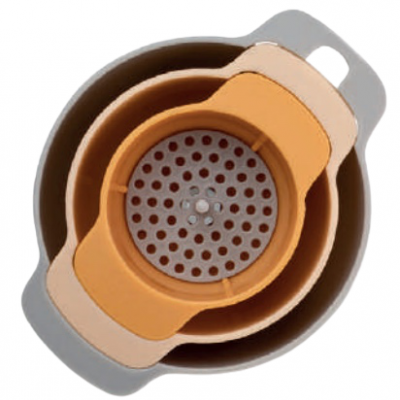 Conjunto 3 funis com filtro