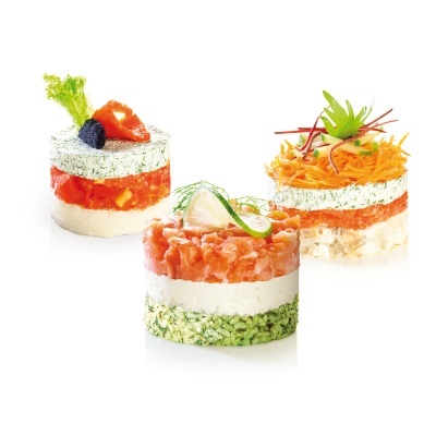 Conjunto 2  moldes de empratar alimentos