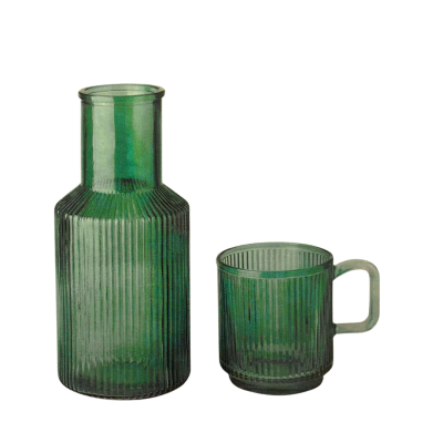 Jarro água 1L + copo (VERDE)