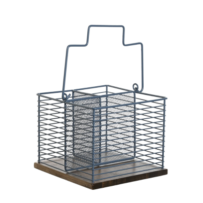 Organizador de talheres (AZUL)