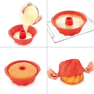 Forma silicone alta ondulada (Ø 24cm)