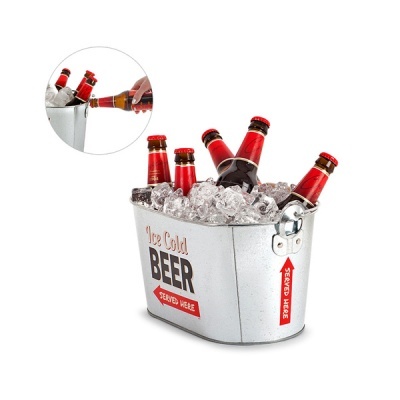 Balde de gelo cervejas