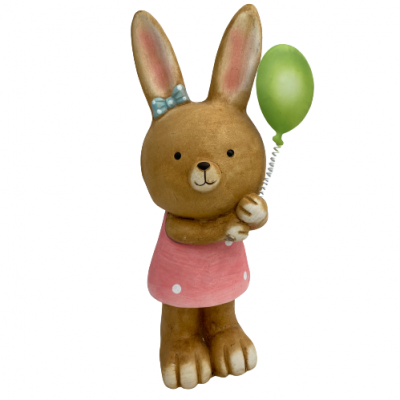 Coelho c/ balão 47cm