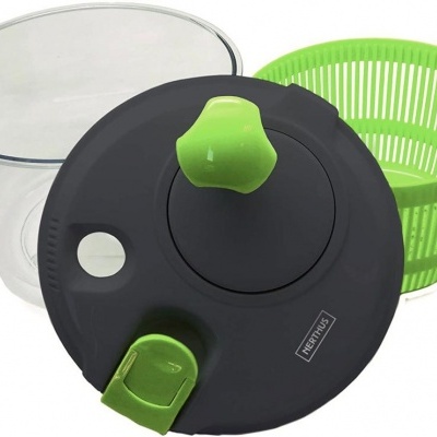 Escorredor de salada compacto