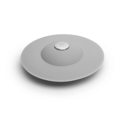 Tampa com filtro para lavatório/banheira (CINZA)