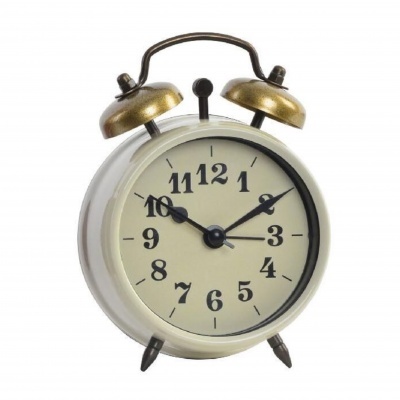 Relógio despertador (BEGE)
