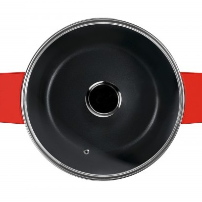 Caçarola alta com tampa (Ø20cm/Ø24cm/Ø28cm)