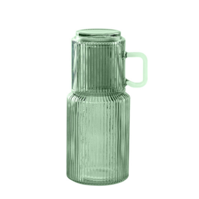 Jarro água 1L + copo (VERDE)