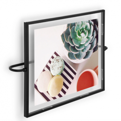 Moldura 20x25cm de parede (Preta)