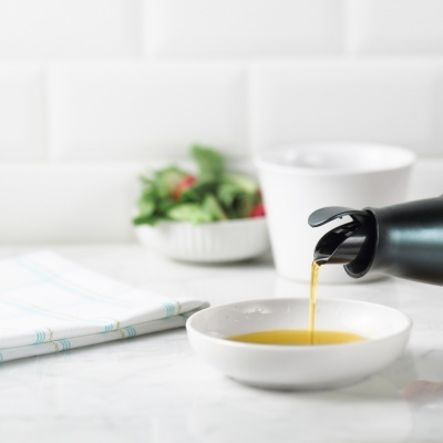 Frasco para azeite com tampa automática (280ml)