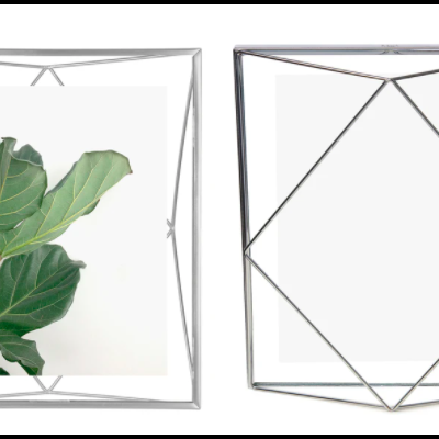 Moldura 20x25cm prisma (PRATEADO)