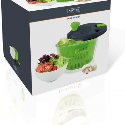 Escorredor de salada compacto