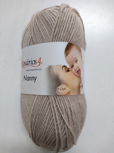 Lã Nanny 71 Cânhamo Claro