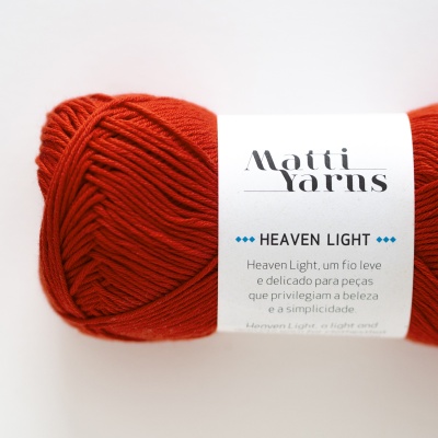Algodão Heaven Light cor 5003 Vermelho