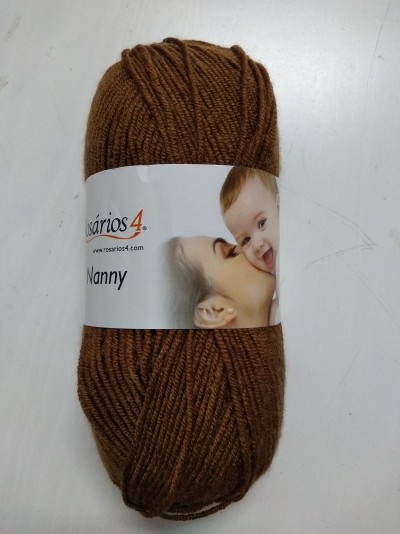 Lã Nanny 31 Castanho