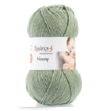 Lã Nanny 94 Verde Seco