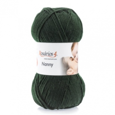 Lã Nanny 18 Verde Tropa