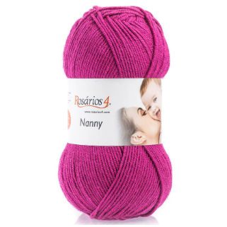 Lã Nanny 73 Rosa Escuro